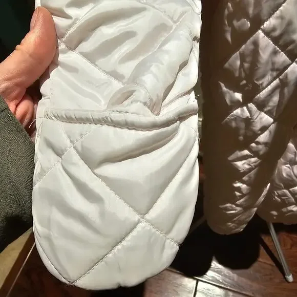 First Impressions Baby 18M Quilted Bunting Suit Hooded Soft Pink Winter Soft - Picture 9 of 11